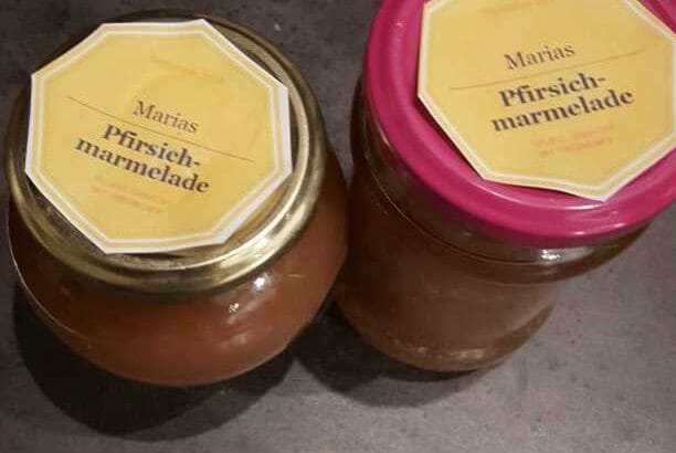 Pfirsich-Marmelade