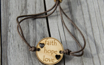 Armband Mini – faith hope love
