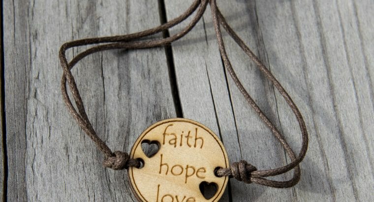 Armband Mini – faith hope love
