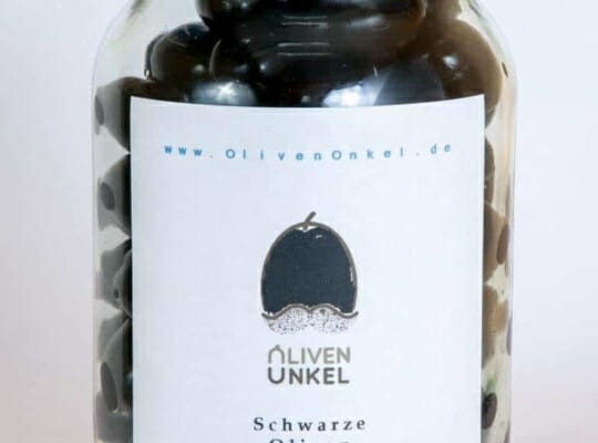 Oliven schwarz Rohkostqualität