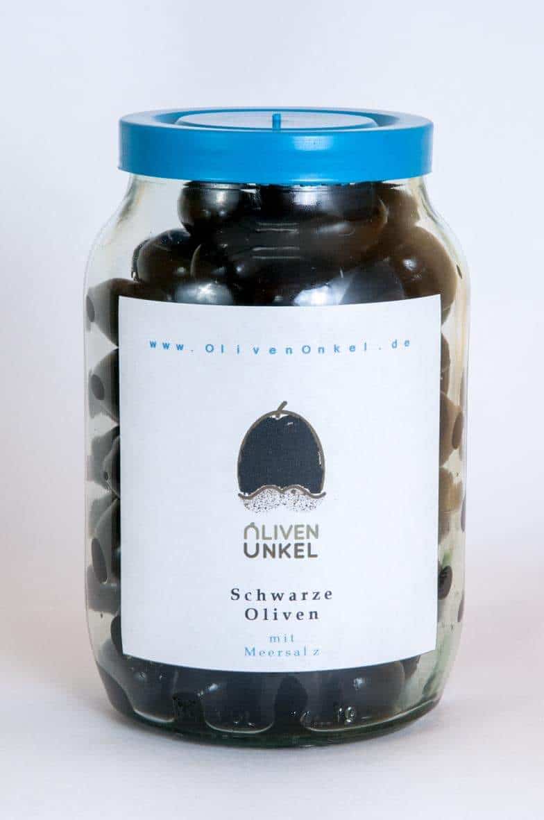 Oliven schwarz Rohkostqualität